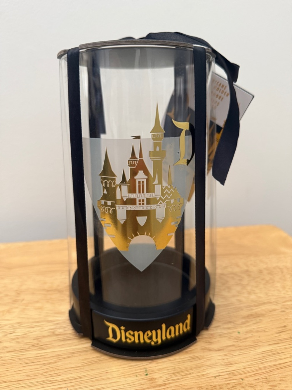 Disney ~ Disneyland Sleeping Beauty Castle Hurricane Candle Holder
